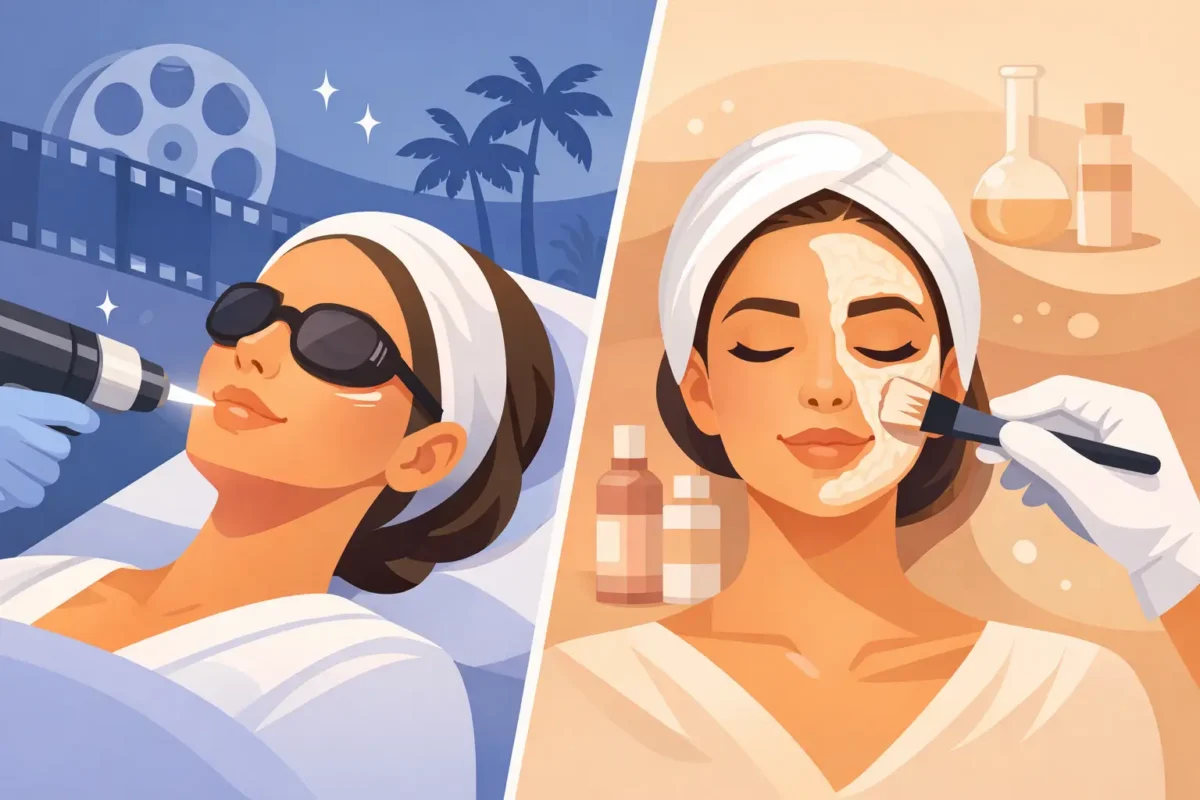 hollywood-peel-vs-chemical-peel-which-fits-you-featured-1200x800.webp